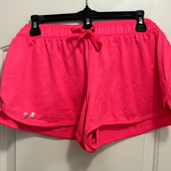 Under Armour Pants - Under Armour Melon Athletic Shorts with Elastic Waistband